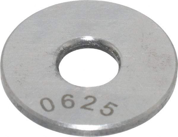 Value Collection - 0.0625" Round Steel Spacer Block - Accuracy Grade B - Industrial Tool & Supply