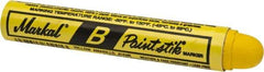 Markal - Yellow Paint Marker - Ball Tip - Industrial Tool & Supply