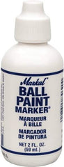 Markal - White Marker/Paintstick - Alcohol Base Ink - Industrial Tool & Supply