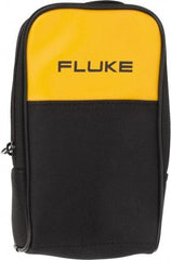 Fluke - Black/Yellow Electrical Test Equipment Case - Use with Digital Multimeters - Industrial Tool & Supply