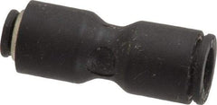 Legris - 1/8 x 1/4" Outside Diam, Nylon Push-to-Connect Tube Union - 290 Max psi - Industrial Tool & Supply