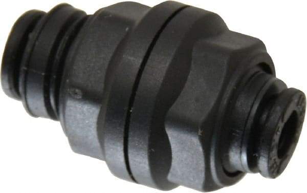 Legris - 5/32" Outside Diam, Nylon Push-to-Connect Tube Bulkhead Union - 290 Max psi - Industrial Tool & Supply