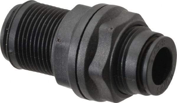 Legris - 5/16" Outside Diam, Nylon Push-to-Connect Tube Bulkhead Union - 290 Max psi - Industrial Tool & Supply