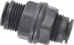 Legris - 3/8" Outside Diam, Nylon Push-to-Connect Tube Bulkhead Union - 290 Max psi - Industrial Tool & Supply