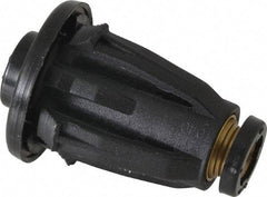 Legris - 1/4" Outside Diam, Nylon Push-to-Connect Tube Plug-In Bulkhead Union - 290 Max psi - Industrial Tool & Supply