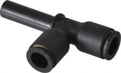 Legris - 1/4" Outside Diam, Nylon Push-to-Connect Tube Plug-In Run Tee - 290 Max psi - Industrial Tool & Supply