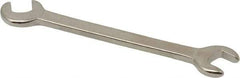 Proto - 5/16" x 9/32" Standard Ignition Open End Wrench - 3-1/2" OAL, Double End, Satin Finish, 15° & 60° Head Angle - Industrial Tool & Supply