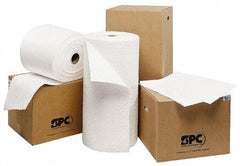 Brady SPC Sorbents - 49 Gal Capacity per Package, Oil Only Roll - 150' Long x 30" Wide, Polypropylene - Industrial Tool & Supply