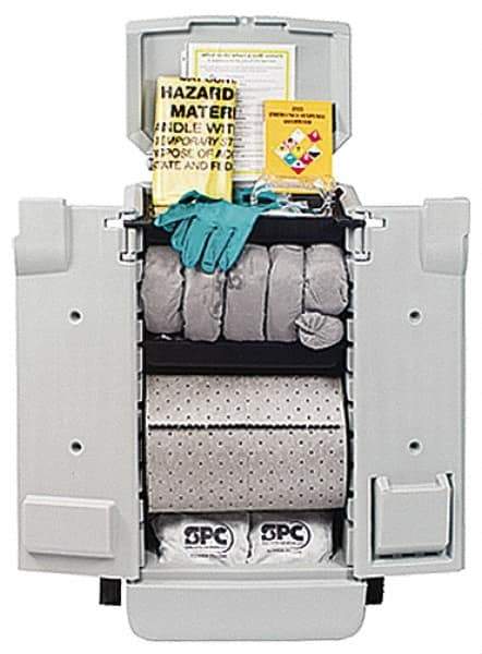 Brady SPC Sorbents - 22 Gal Capacity Hazardous Materials Spill Kit - Kaddie - Industrial Tool & Supply