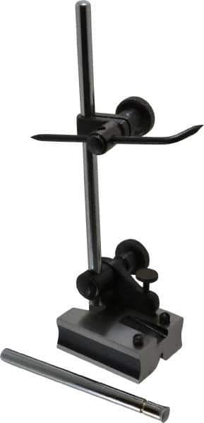 Value Collection - 2 Spindle, 4 and 7 Inch Spindle Length, Surface Gage - 2-3/16 Inch Long x 1-5/8 Inch Wide Base, 3/4 Inch Overall Height - Industrial Tool & Supply