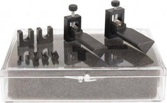 SPI - 0.03 to 9/32" Capacity, 90° Angle, V-Block - Includes 2 Super Wee Blocks, 5 Upper Prisms, Bridges, Fitted Case, Sold as 2 Block Set - Industrial Tool & Supply