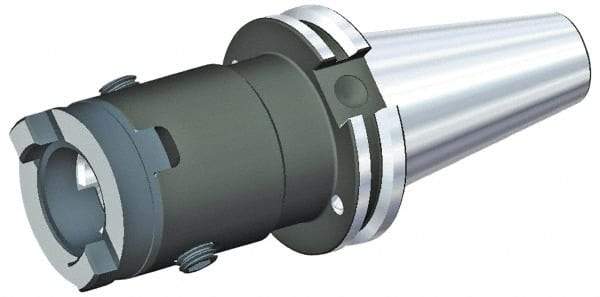 Kennametal - Series HTS, Head Connection 32, CV50 Shank, Drill Body - 57.91mm Nose Diam, 181.61mm OAL, Through Coolant - Industrial Tool & Supply