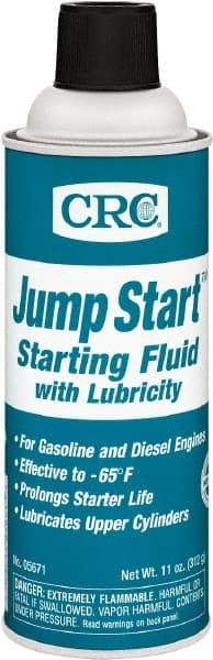 CRC - Jump Start Starting Fluid - 16 oz Aerosol - Industrial Tool & Supply