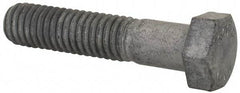 Value Collection - 3/8-16 Thread, 1-3/4" Length Under Head, Steel Hex Head Bolt - Hot Dipped Galvanized Coated, UNC Thread, ASTM A307, Grade 2 - Industrial Tool & Supply
