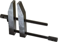 Value Collection - 2-3/4" Max Capacity, 4" Jaw Length, Parallel Clamp - Hardened Steel - Industrial Tool & Supply