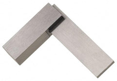 Value Collection - 5" Blade Length, 3" Base Length Steel Square - 0.0003" Accuracy - Industrial Tool & Supply