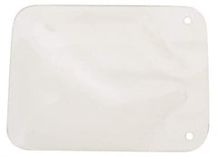 PRO-SAFE - Polycarbonate Concave Shield - 16" Wide x 20" Long x 1/8" Thick, Magnetic Base, For General Purpose Use - Industrial Tool & Supply