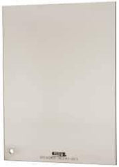 PRO-SAFE - Polycarbonate Flat Shield - 6" Wide x 8" Long x 1/8" Thick, Magnetic Base, For General Purpose Use - Industrial Tool & Supply