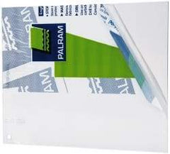 PRO-SAFE - Polycarbonate Flat Shield - 8" Wide x 10" Long x 1/8" Thick, Magnetic Base, For General Purpose Use - Industrial Tool & Supply