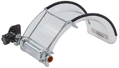 Flexbar - 8 Inch Long x 6-1/4 Inch Wide x 7.8 Inch High/Thick Lexan Replacement Shield - For Use With Flexbar - Latheguard Shield - Industrial Tool & Supply