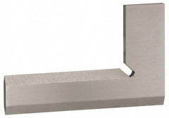 Value Collection - 7-7/8" Blade Length, 5" Base Length Steel Square - 0.0016" Accuracy, Beveled Edge - Industrial Tool & Supply