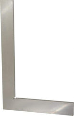 Value Collection - 10-1/2" Blade Length, 6-3/8" Base Length Tool Steel Square - 0.0018" Accuracy - Industrial Tool & Supply
