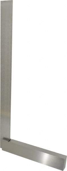 Value Collection - 18" Blade Length, 10" Base Length Steel Square - Industrial Tool & Supply