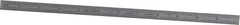 TESA Brown & Sharpe - 12" Long, 1/64, 1/32, 1/16, 1/8" Graduation, Flexible Steel Rule - 4R Graduation Style, 1/2" Wide, Silver, Satin Chrome Finish - Industrial Tool & Supply