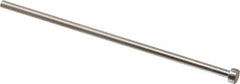 Gibraltar - 3.2mm Pin Diam, 6mm Head Diam x 3mm Head Height, 100mm OAL, Straight Ejector Pin - Steel, 97mm Pin Length - Industrial Tool & Supply