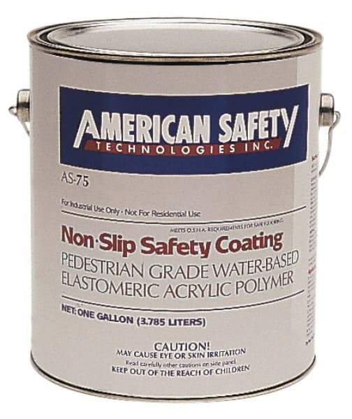 American Safety Technology - 5 Gal Gray Antislip Epoxy - Industrial Tool & Supply