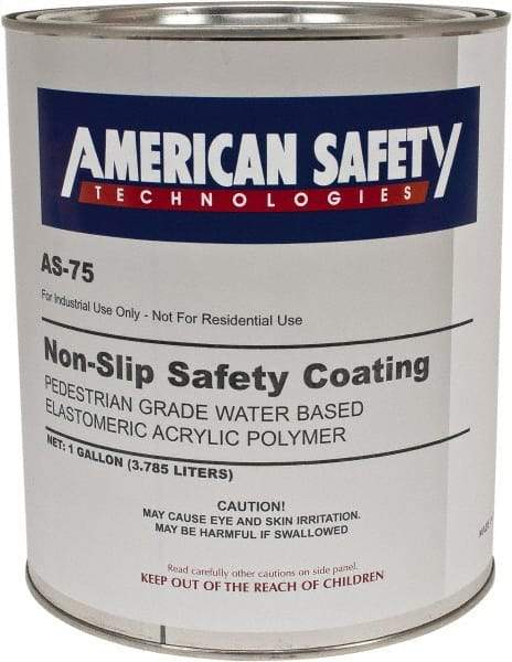 American Safety Technology - 1 Gal Black Antislip Epoxy - Industrial Tool & Supply