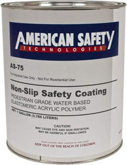 American Safety Technology - 1 Gal Black Antislip Epoxy - Industrial Tool & Supply