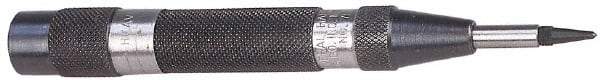 General - 5/8" Automatic Center Punch - 6" OAL, Steel - Industrial Tool & Supply