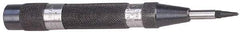 General - 5/8" Automatic Center Punch - 6" OAL, Steel - Industrial Tool & Supply