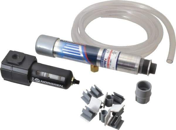 Vortec - 2,500 BTU per Hour, Vortex Enclosure Cooler without Thermostat - 1/4 NPT Thread, 35 Cubic Ft. per min - Industrial Tool & Supply