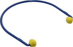 3M - Reusable, Banded, 17 dB Earplugs - Yellow, 1 Band, 1 Pair of Pods - Industrial Tool & Supply