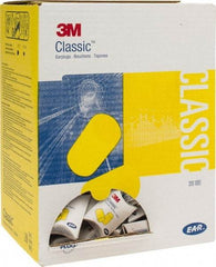 3M - Disposable, Uncorded, 29 dB Earplugs - Yellow, 200 Pairs - Industrial Tool & Supply