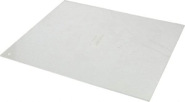 PRO-SAFE - Acrylic Flat Shield - 10" Wide x 12" Long x 1/8" Thick, Magnetic Base, For General Purpose Use - Industrial Tool & Supply
