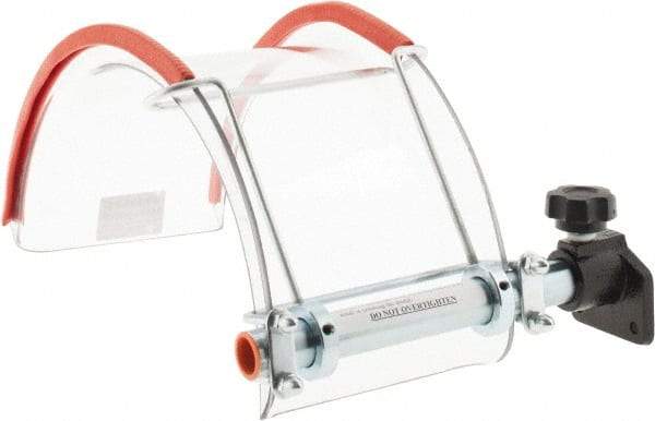 Flexbar - 8 Inch Max Chuck Size, 6 Inch Center Height, Lathe Guard - 6 - 12 Inch Lathe Size, 11.8 Inch Long, 6-1/4 Inch Wide - Industrial Tool & Supply