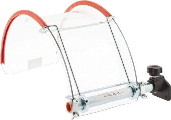 Flexbar - 12 Inch Max Chuck Size, 8 Inch Center Height, Lathe Guard - 12 - 16 Inch Lathe Size, 15.8 Inch Long, 8 Inch Wide - Industrial Tool & Supply