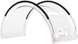 Flexbar - 16 Inch Long x 8 Inch Wide x 16 Inch High/Thick Lexan Replacement Shield - For Use With Flexbar - Latheguard Shield - Industrial Tool & Supply