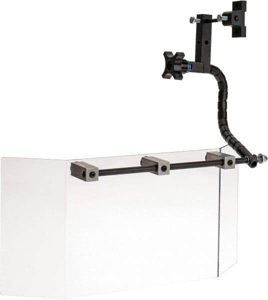 Flexbar - Milling Machine Guards Type: Visor Guard with Base Shield Width (Inch): 8 - Industrial Tool & Supply