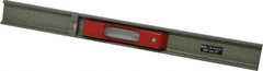 SPI - 12" Long, 0.001" Graduation Sensitivity per 10", 2 Vials, Machinists' Level - 1-3/32" Wide - Industrial Tool & Supply