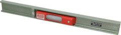 SPI - 12" Long, 0.0005" Graduation Sensitivity per 10", 2 Vials, Machinists' Level - 1-3/32" Wide - Industrial Tool & Supply