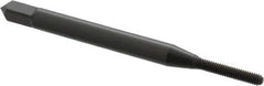 OSG - #1-72 UNF H2 Thread Limit Bottoming Thread Forming Tap - Cobalt, Oxide Finish, 1-11/16" OAL, 3/8" Thread Length, Right Hand Thread, Series HY-PRO NRT - Exact Industrial Supply