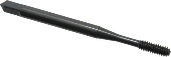OSG - #4-40 UNC H4 Thread Limit Bottoming Thread Forming Tap - Cobalt, Oxide Finish, 1-7/8" OAL, 9/16" Thread Length, Right Hand Thread, Series HY-PRO NRT - Exact Industrial Supply