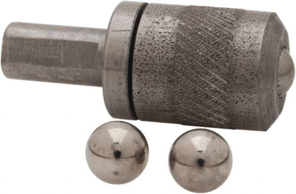 Made in USA - 1/4 Inch Diameter, Rockwell C Scale, Penetrator and Contact Ball - Use With All Hardness Testers - Industrial Tool & Supply
