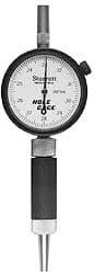 Starrett - 0.23 to 0.33" Dial Bore Gage - 0.001" Graduation, Hardened Tool Steel - Industrial Tool & Supply