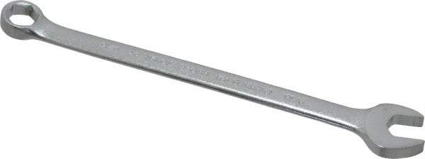 Proto - 9/16" 6 Point Combination Wrench - 15° Offset Angle, 8-5/8" OAL, Steel, Satin Finish - Industrial Tool & Supply
