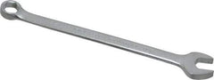 Proto - 9/16" 6 Point Combination Wrench - 15° Offset Angle, 8-5/8" OAL, Steel, Satin Finish - Industrial Tool & Supply